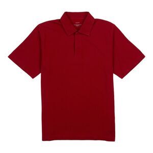Patagonia Men's Piqué Vitaliti Collared Short Sleeve Polo Shirt Red Size Medium